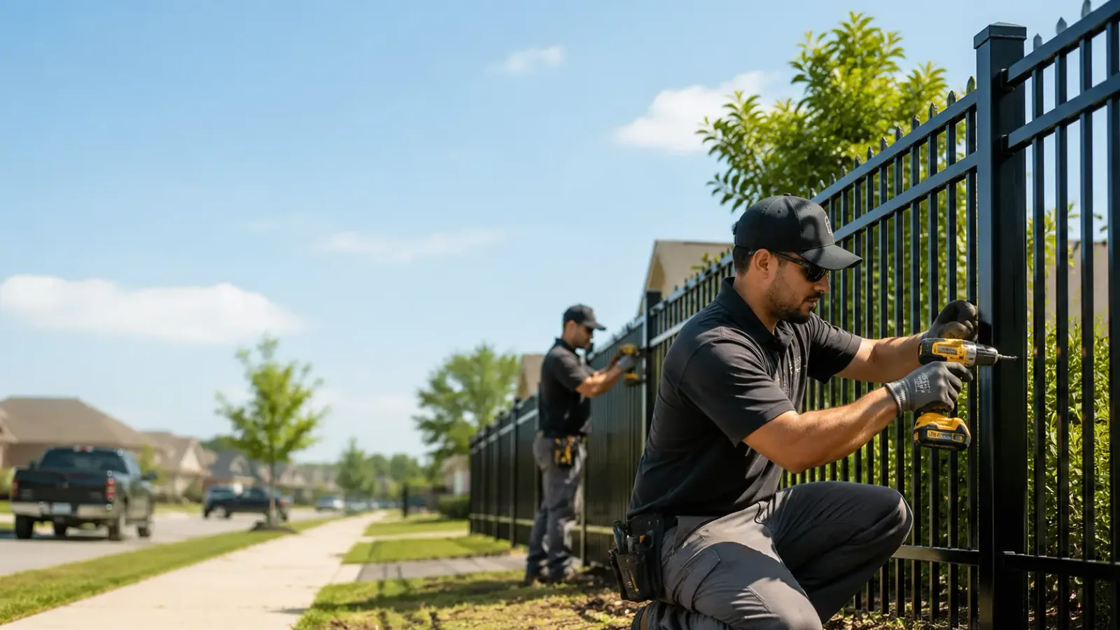 Metal Fence Installation in Garfield, AR